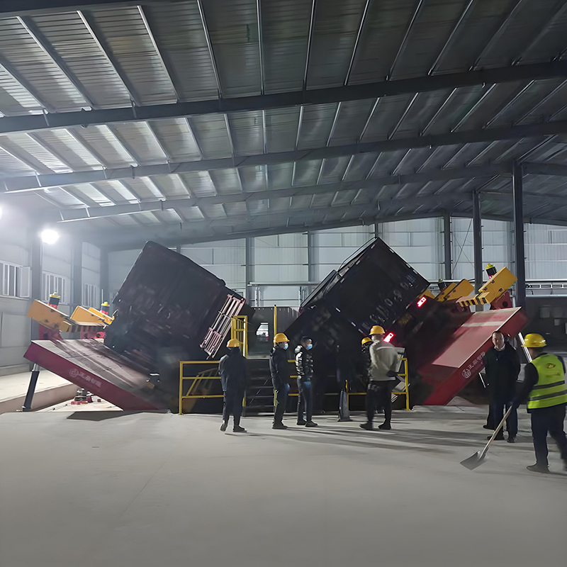 Automatic Side-Turn Truck Dumpers