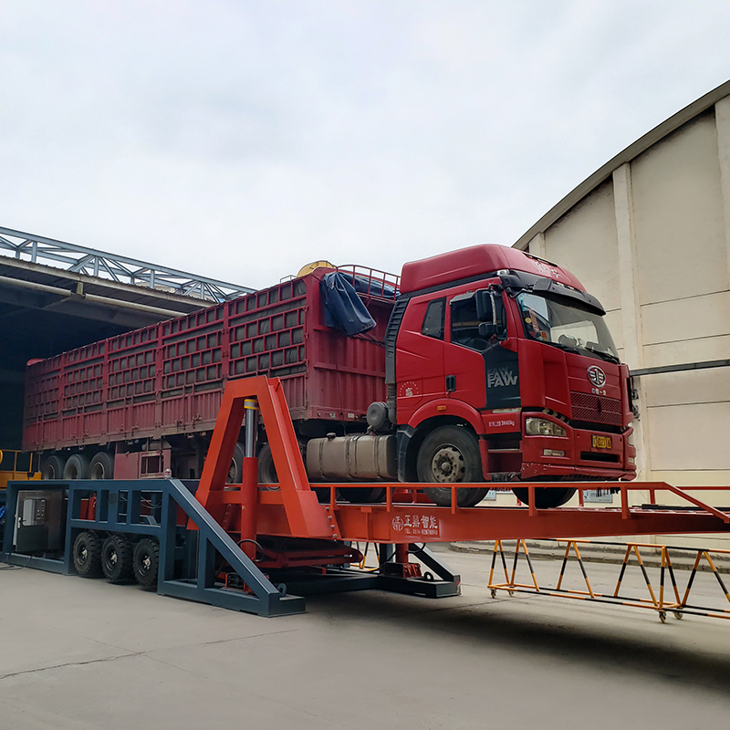 Mobile Truck Dumpers Mobile Truck Dumpers